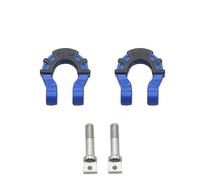 XAQRYQO Piezas RC para Traxxas para Trx4 para Trx6 para Axial para Scx10 D90 para Yikong 1/10 RC Crawler Pieza Parachoques Delantero Trasero Ganchos Remolque Enganche Grilletes Remolque Rescate(Blue)