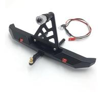 XAQRYQO RC Parachoques para Traxxas para TRX4 para Axial para SCX10 II III Pro Gen8 Parachoques Trasero De Aluminio para Coche RC Crawler 1/10, Accesorios Y Piezas Mejora