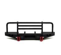 XAQRYQO RC Parachoques para Traxxas para TRX4 para Defender para Axial para SCX10 90046 90047 Parachoques Delantero Metálico Ajustable para Coche RC Crawler 1/10