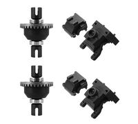 XAQRYQO RC Transmisión para JLB para Cheetah 11101 21101 J3 Speed 1/10 RC Coche para Carreras Repuestos 2 Uds Caja De Cambios Y Diferencial