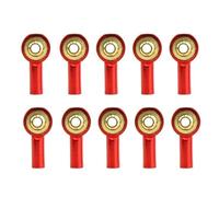 XAQRYQO Varilla de Tracción 10 Piezas M2, Extremo De Barra Acoplamiento, Hebilla Rótula, Dirección para Accesorios Coche Y Barco RC