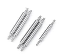 XAQRYQO Varilla de Tracción para Kyosho para Mini-Z 4x4 1/18 para Jimny 1/24 para Wrangler para Rubicon RC Crawler Car Kit De 5 Piezas Barra Enlace Dirección Metal