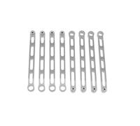 XAQRYQO Varilla de Tracción para MN para MN168 LC79 para MN78 Piezas De Actualización para Coche RC 1/12 para Varilla Fijación del Chasis, Varillaje Marco(Silver)