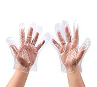 XARA Guantes Plastico Desechables de Polietileno Transparentes Impermeables - Pack 10.000 - Guantes Desechables - Hipoalergénicos - Sin Látex ni Polvo - Bolsa de 1000 unidades - 100% Reciclables