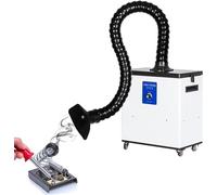 XARONF Absorbedor de Humo de Humo, filtración de 3 etapas, Fuerte Potencia de succión, Viento Ajustable for estación de Soldadura ESD, Soldadura Manual, Soldador, cosmetología