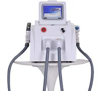XARONF Máquina de depilación 2 en 1 Opt + IPL ND YAG Eliminación de Tatuajes con láser SHR Equipo de Belleza for Manchas oscuras en la Cara