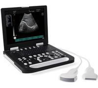 XARONF Máquina de escáner de Sonido portátil B-Ultra, escáner de ultrasonido portátil for Embarazo Veterinario con sonda Convexa de 3,5 MHz for Perros y Gatos