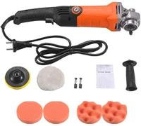 XARONF Pulidora de 220V, máquina pulidora de Coche de Velocidad Ajustable, pulidora de Coches eléctricos, Almohadillas de Pulido de Muebles de automóvil