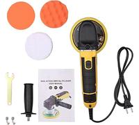 XARONF Pulidora de 5600RPM, pulidora de Coche, máquina pulidora de Mano, Almohadillas de Pulido de Doble acción de Velocidad Variable de 6 Pulgadas
