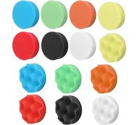XARONF Pulidora, máquina pulidora, pulidora eléctrica, pulidora de Coche, Velocidad Ajustable, Herramienta de Pulido de Muebles de Coche, Almohadillas de Pulido (Color : 14pcs Polishing Disc)