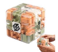 Xasbseulk Cube Laberinto,Juguetes Educativos Puzzle Laberinto 3D | Juego de Cubo para la Conciencia Espacial | para Adolescentes Adultos Regalo de Aula Clase Pequeño Cumpleaños