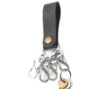 Xasbseulk Llavero de Acero Inoxidable - Lindo de Cuero | Llavero con Colgante de Garra de Animal, Accesorio de Regalo para Hombres, Mujeres, Amigos y Padres, portátil y Resistente