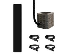 Xasbseulk Manguera Aire Acondicionado Portátil | Térmico Efectivo Ajustable e Impermeable - Envolvente Reductora De Calor Para Manguera Aire Acondicionado - Dormitorio Oficina Apartamento Habitación