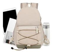 Xasbseulk Mochila de senderismo - ultraligera impermeable para exteriores | viaje nailon con compartimento principal, bolsillo frontal cremallera, bolsillos laterales ciclis