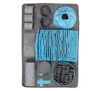 Xasbseulk Tapete de búsqueda para Perros, Interactivo de alimentación para aburrimiento, estimulación sensorial, Juguete de Entretenimiento para Cachorros, Razas Grandes, Juego de