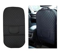 XATHKJOE 2 Piezas Antipatadas de Asiento de Coche, para Renault Traffic 2014-2025 Protector de Respaldo Impermeable Protector de Asiento de Coche,A/Black