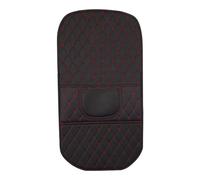 XATHKJOE 2 Piezas Antipatadas de Asiento de Coche, para Renault Traffic 2014-2025 Protector de Respaldo Impermeable Protector de Asiento de Coche,C/Black Red
