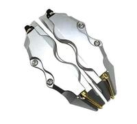 XATHKJOE 2 Piezas Cubiertas de Freno, para Opel Combo 2018-2022 3D Cubierta Cubo Rueda Cubierta Freno,reemplazo de protección para Rueda,S(19 * 5.2 * 4cm)-Silver