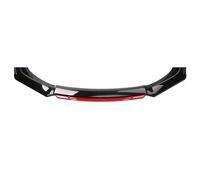 XATHKJOE Alerón Delantero Lip Parachoques Para Alfa Romeo 147 156 159, Color Negro Rojo