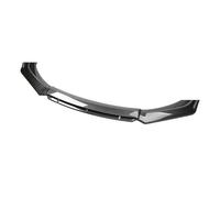 XATHKJOE Alerón Parachoques Delantero Lip Para Opel Astra H GTC 3 Puertas 2005-2009 Fibra De Carbono Negro