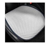 XATHKJOE Cojín Asiento Coche, para Cupra Leon Sportstourer KL Cojines para Asiento de Coche Impermeables,Cojines Coche Asientos Delanteros Suave,White