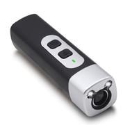 XAUCY Disuasorio ultrasónico de mano para ladridos de perro, recargable, con luz repelente de perros, dispositivo de entrenamiento antiladridos, uso al aire libre (gris)