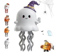 XAUXKERE Magical Mini Dancing Ghost for Christmas, Wind-up Twist Ghost Christmas Interesting Toys, Creative Twisting Clockwork Slide for Halloween,Clockwork Sliding Creative Toy -A