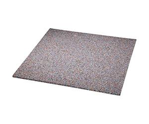 Xavax |Alfombra antideslizante para lavadoras, Gris | Alfombra de goma antivibración para lavadora, 60x60x0,6cm, Resistente y compatible con el agua Amortigua vibraciones y sonido
