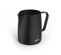 Xavax Barista Jarra de Leche, Acero Inoxidable, Negro, Grande