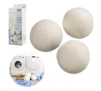 Xavax 111377 Bolas para Secadora, Lana, Blanco, 7.5 x 7.5 x 7.5 cm