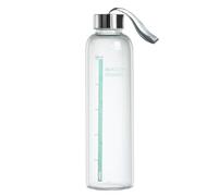 Xavax | Botella isotérmica de 500mL con medidor de mililitros, Transparente