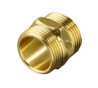 Xavax | Conector de Manguera de Entrada de 3/4" | Extensor de Latón | Para Lavadora y Lavavajillas | Anti-fugas