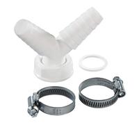 Xavax | Conector en Y para Mangueras Desagüe de 1", Lavadora y Lavavajillas