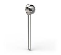 XAVAX | Cuchara Medidora Para Café (Medidor de Café, Acero Inoxidable, Dosificador de Café Molido, Puede Usarse Para Dosoficar Cacao, Té, Marcha, Miel, Azúcar) Color Plata