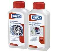 Xavax Juego de descalcificador para lavadoras (descalcificador + limpiador con aroma fresco, 2 x 250 ml)