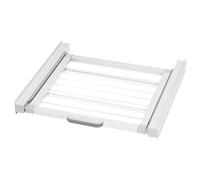 Xavax | Kit de Apilamiento para Lavadora y Secadora | Con Estante de Secado Extensible y Correa de Seguridad | Universal