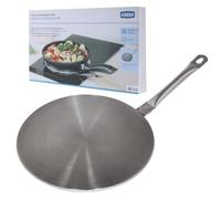 Xavax | Placa Adaptadora para Cocinas de Inducción de 19 cm | Para Ollas y Sartenes no Magnéticas | Con Mango Anti-quemaduras