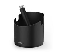 Xavax | Recipiente Para los Restos de Café (Recipiente para Vaciar los Posos del Café, Silencioso, Antideslizante, Gran Almacenaje) Color Negro.