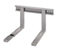 Xavax Soporte pared para microondas y hornos grill – hasta 30 kg, ajustable, blanco