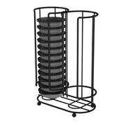 Xavax | Soporte Para 26 Cápsulas de Café Tassimo (Soporte Para Cápsulas y Almohadillas para Cápsulas Tassimo Bosch, por ejemplo, Jacobs, Kenco, Twinings, Carte Noire, Cadbury, L'OR) Color Negro