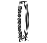 Xavax | Soporte para Cápsulas de Café (Dispensador de Cápsulas Nespresso, Hasta 40 Cápsulas, Portacápsulas) Color Negro Mate