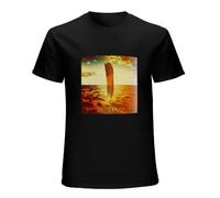 Xavier Rudd Spirit Bird Herren - Camiseta de algodón de manga corta para hombre, Negro, M