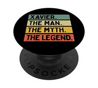 Xavier The Man The Myth The Legend - Cotización Personalizada PopSockets PopGrip Adhesivo