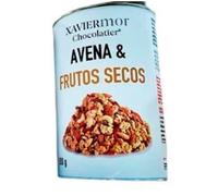 Xaviermor Granola de Avena con Frutos Secos, 500g, Complemento Proteico Vegano para Desayuno y Postres