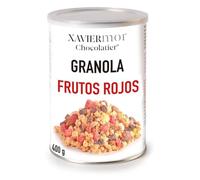 XAVIERMOR - Granola de Avena Crujiente con Frutos Rojos 400g - Desayuno Saludable con Alto Contenido en Proteínas y Fibra - Snack Fitness Nutritivo, Energía Sostenida y Saciedad Duradera
