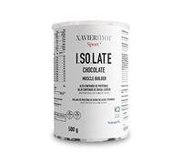 XAVIERMOR - Proteína Aislada Whey 90% Chocolate 400 g - Isolate CFM + L-Glutamina Kyowa® + Complejo de Vitaminas y Lactasa Tolerase® L - Recuperación Muscular, Bajo en Azúcar y Grasa