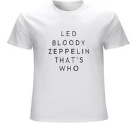 XAWHIS Led Bloody Zeppelin Thats Who Comfortable T-Shirt White XXL