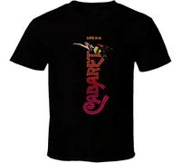 XAWHIS Men's Cabaret Cult Musical Movie Life is A Cabaret T Shirt Black S