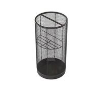 XAXIAOZ Soporte para sombrillas de Malla metálica, Soporte Redondo para sombrillas largas y pequeñas, Organizador de Paraguas Independiente para el hogar, la Oficina, el apartame