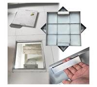 XAXIAOZ Tapa de Acceso Cuadrada Invisible de 20 a 39 Pulgadas, Resistente, para muelles, Personalizable, para alcantarillado Industrial, 94 x 94 cm (37 x 37 Pulgadas), Ideal para